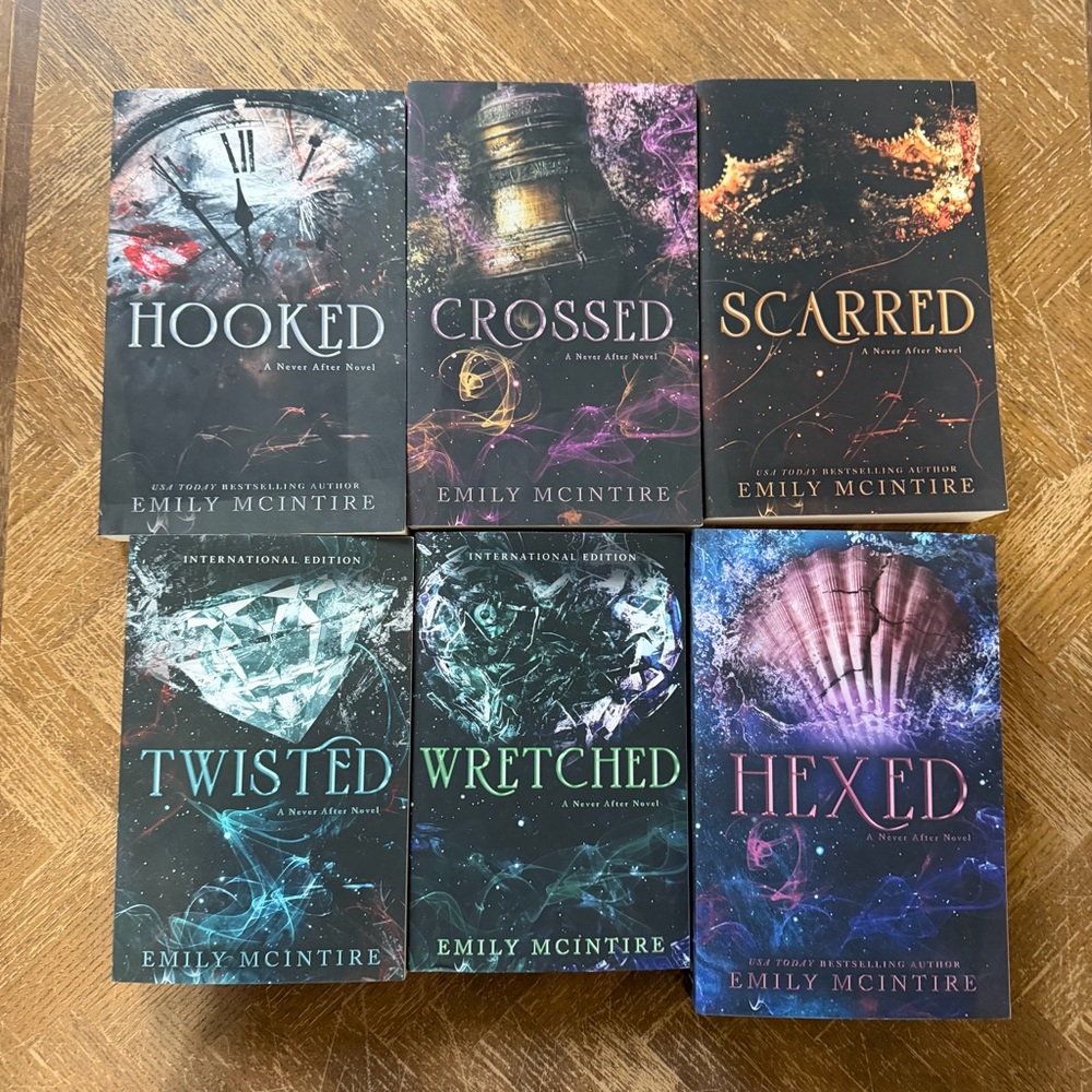 Emily McIntire Dark Romance Never After Series Books